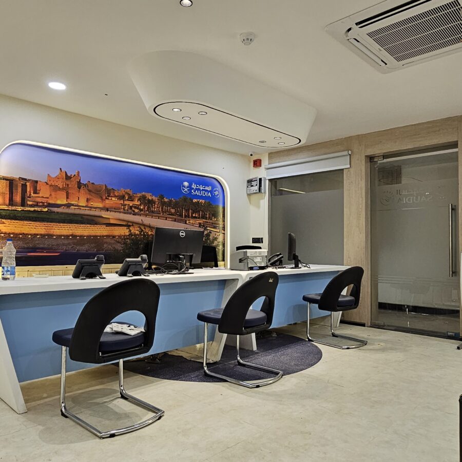 Saudi Airlines Office Redesigned