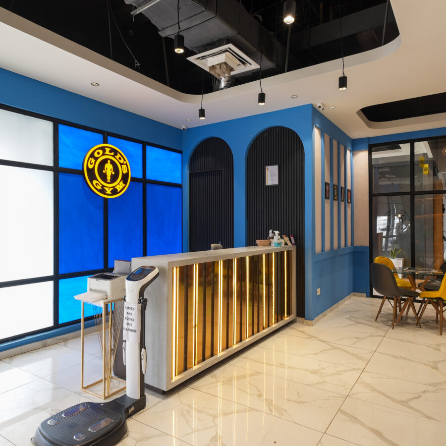 Gold’s Gym Interior Designing